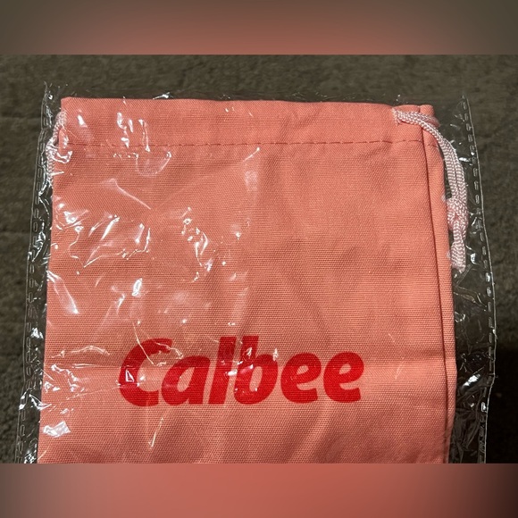 Calbee Jagariko Cod Roe Butter Japanese Snack Dagashi Small Drawstring Pouch Bag - Picture 5 of 7